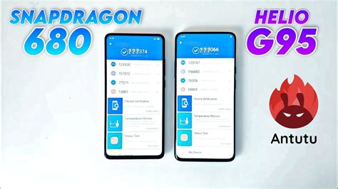 Snapdragon 680 vs Helio G95: tests and benchmarks .